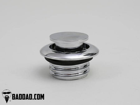 Bad Dad Competition Series Dash & Chrome Pop Up Gas Cap 08-18 Harley Touring