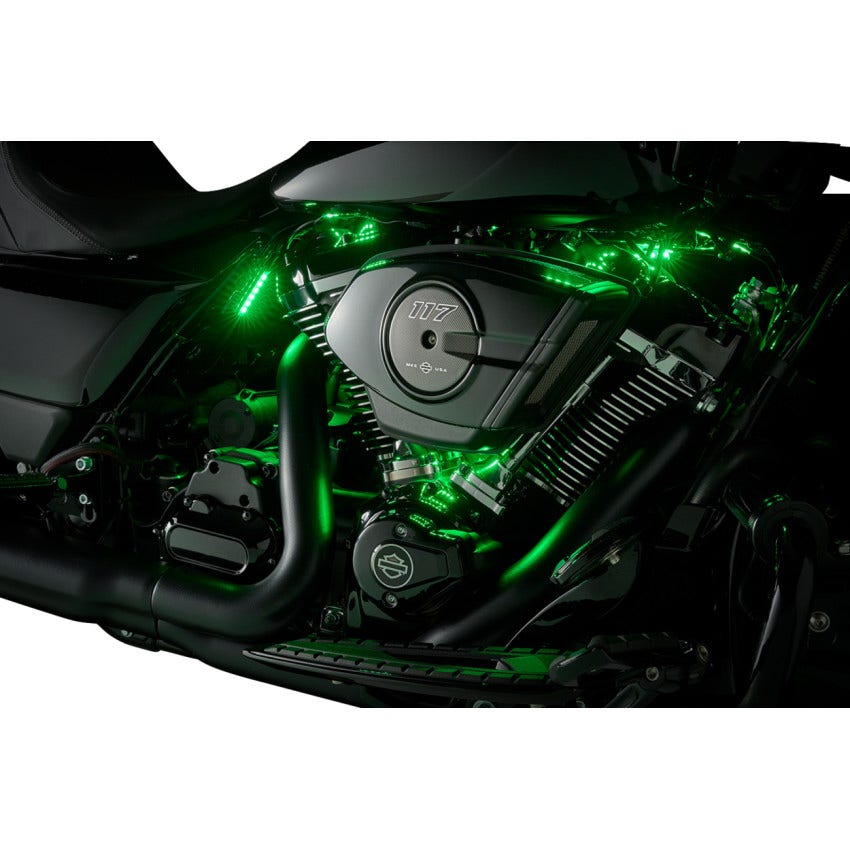Ciro Shock & Awe 3.0 Engine Lighting Kit for Harley Models W/12V Power Source