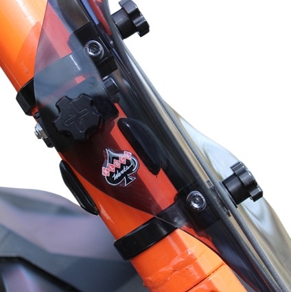 Klock Werks UTV Dark SmokeFlare Wings Universal Polaris Fit KW05-010426-DS 2350-0480 23500480