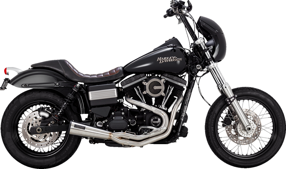 Vance & Hines Upsweep 2-Into-1 Exhaust System 4 Harley 10-17 FXD/WG