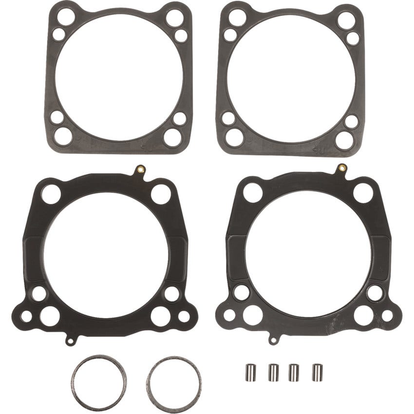S&S Cycle 136" Center Cooled Head/Base/Exhaust Gasket Kit Harley M8 17-25 FL