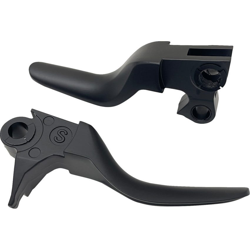 Drag Specialties Short Lever Set for Harley 96-17 Big Twin Models