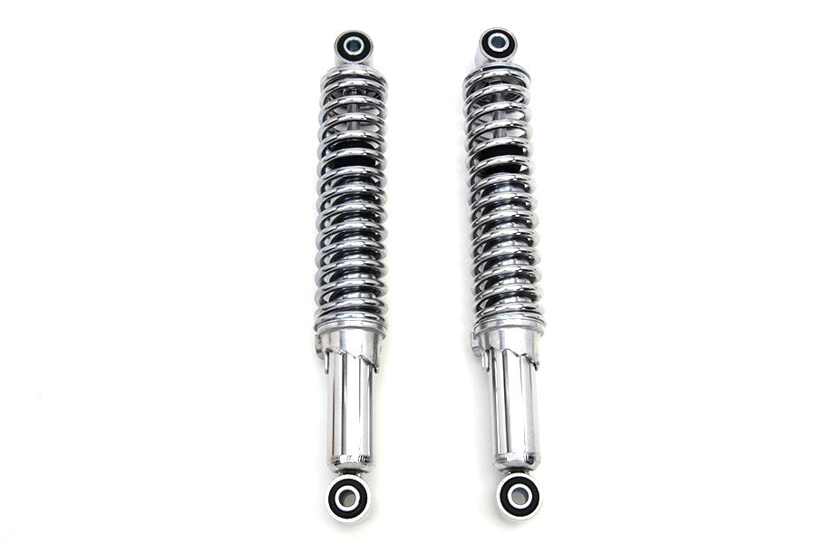 V-Twin 54-0099 Chrome 13" Rear Shock Set 79-81 Harley Sportster XL Models