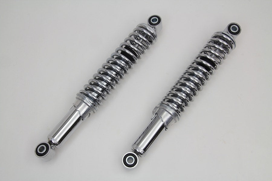 V-Twin 54-0099 Chrome 13" Rear Shock Set 79-81 Harley Sportster XL Models