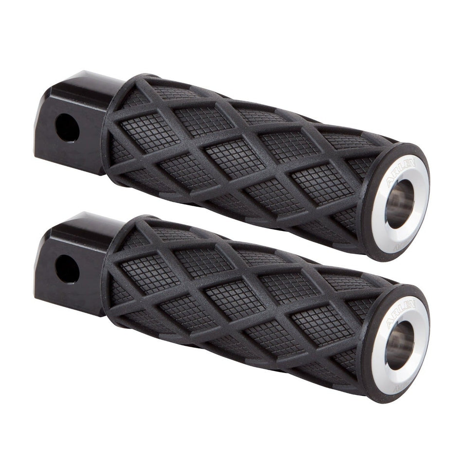 Arlen Ness Diamond 18-up Softail Passenger Mount Footpegs 4 Harley