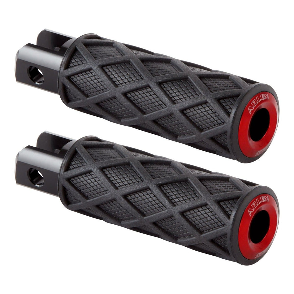 Arlen Ness Diamond 18-up Softail Driver Mount Footpegs 4 Harley