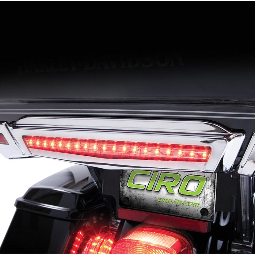 Ciro Tour-Pak Center LED Brake Light for Harley Touring 14-19