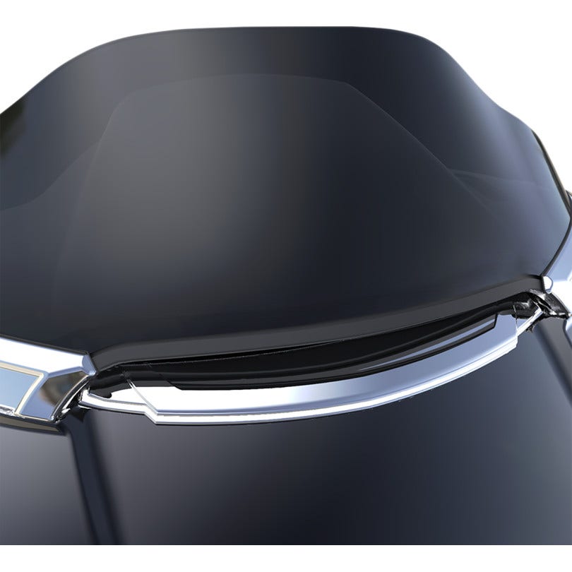 Ciro White LED Center Fairing Vent Trim Road Glide FLTR 15-23