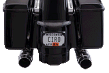 Ciro The Original LATITUDE Tail Light & License Plate Holder