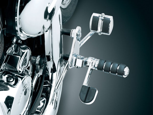 Kuryakyn Chrome Shift & Brake Pedal Cover for Honda Kawasaki Suzuki & Yamaha