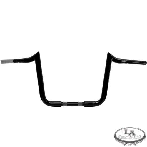 LA Choppers LA-7351-16M Flat Black 16" Prime Apes Handlebars Harley FLTR FLHR