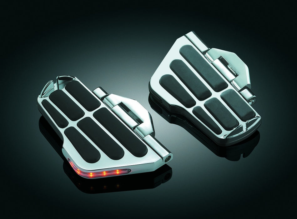 Kuryakyn Lighted 4058 6" Ergo II W/ Cruise Boards ISO Pegs Honda Goldwing