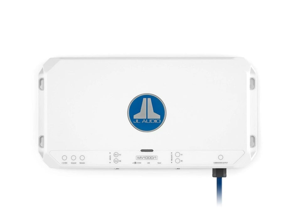 JL Audio Monoblock Class D Marine Subwoofer Amplifier, 1000 W