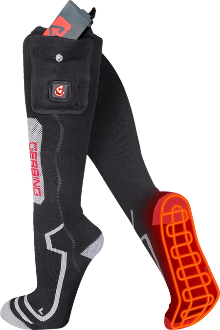 Gerbing Heated Clothing 7V Battery Powered Wool Heated Socks