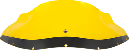 Klock Werks 9" Kolor Flare Windshield for FXRP-Style Fairings - Yellow