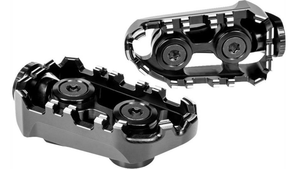 Gilles Tech-X Enduro Black Driver Footpegs 4 Harley 23-24 RA1250/1250S Models