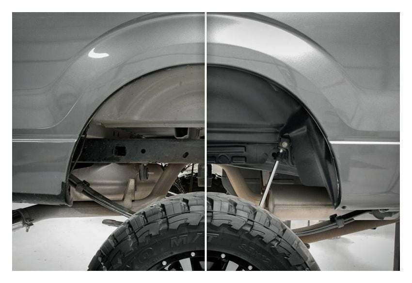 Rough Country 4609 Rear Wheel Well Inner Liners Pair 2009-2017 Dodge Ram Trucks
