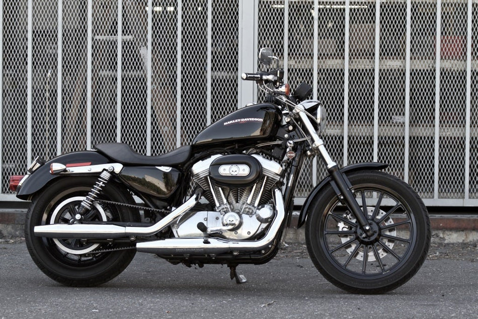 Progressive Suspension 12.5" Chrome 412 Cruise Shocks Harley Sportster XL 77-18