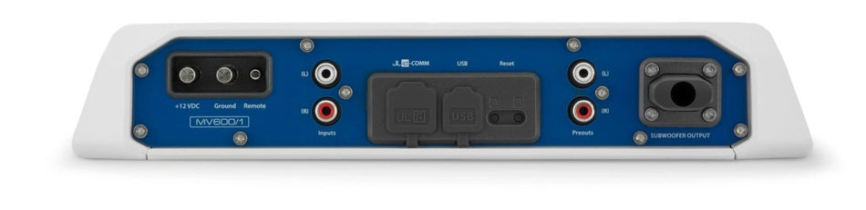 JL Audio Monoblock Class D Marine Subwoofer Amplifier, 600 W