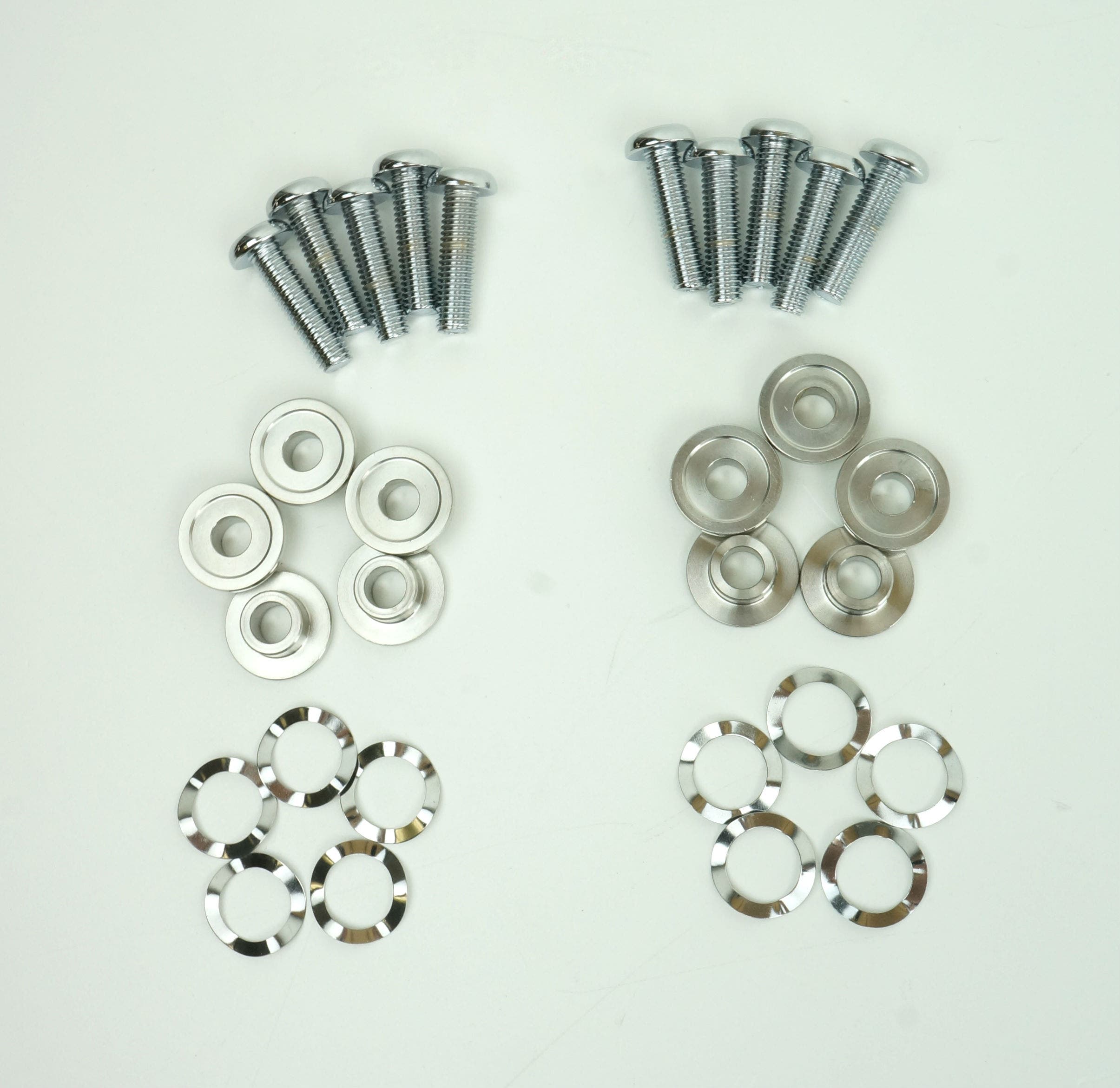 Chrome Enforcer Impeller Dual Brake Rotor Bolts Hardware Mount Kit 09-18 FLH/T 41500095