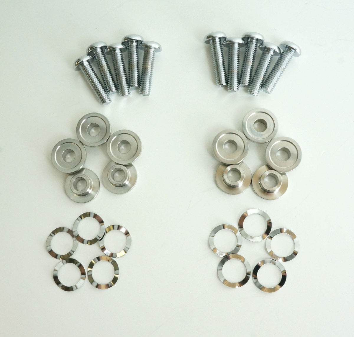 Chrome Enforcer Impeller Dual Brake Rotor Bolts Hardware Mount Kit 09-18 FLH/T 41500095