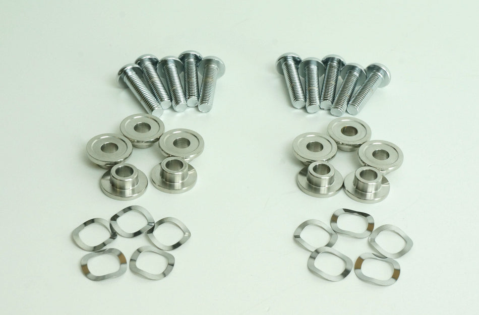 Chrome Enforcer Impeller Dual Brake Rotor Bolts Hardware Mount Kit 09-18 FLH/T 41500095