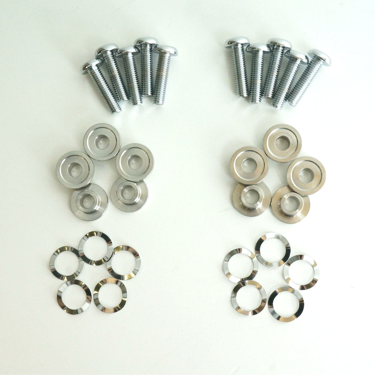 Chrome Enforcer Impeller Dual Brake Rotor Bolts Hardware Mount Kit 09-18 FLH/T 41500095
