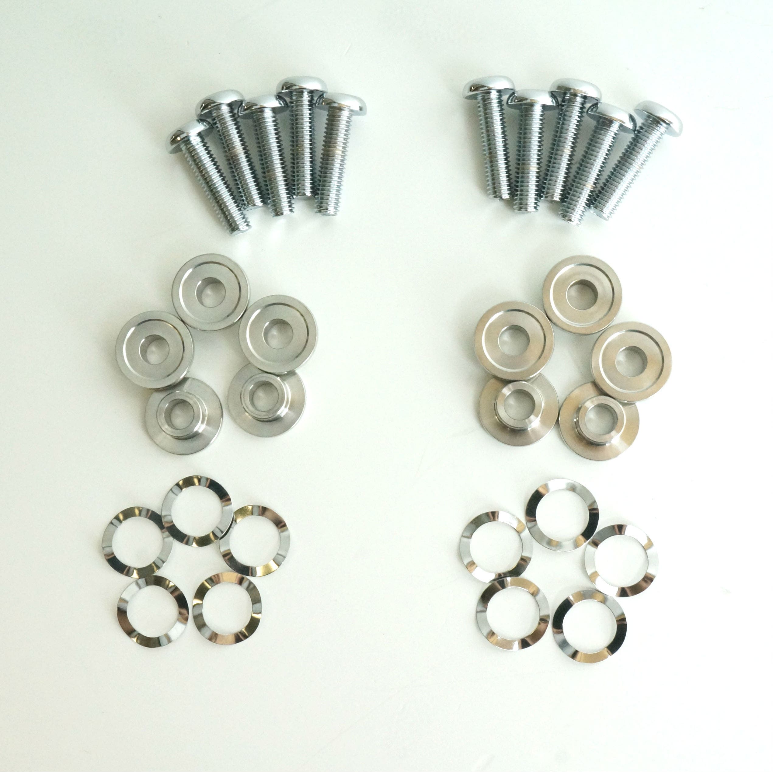 Chrome Enforcer Impeller Dual Brake Rotor Bolts Hardware Mount Kit 09-18 FLH/T 41500095