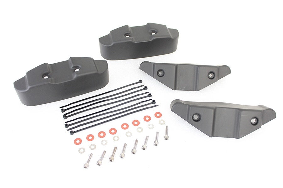 V-Twin 42-0139 Black Rocker Box Dress Cover Heat Proof Harley Sportster XL 86-Up