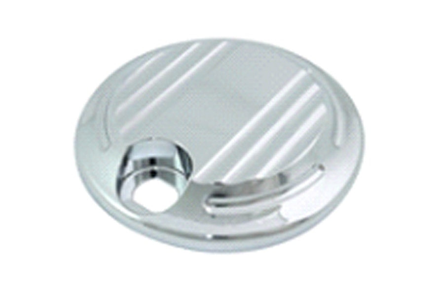 V-Twin 42-1208 Chrome Fuel Gas Tank Console Door Lid Cover Harley FLT 08-Up