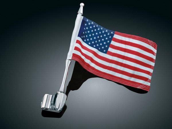 Kuryakyn Antenna Flag Mount with Flag for GL1800 (ea)