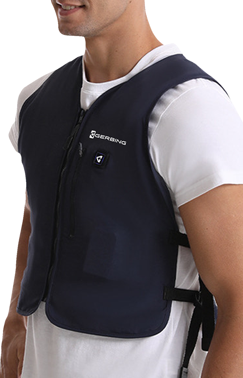 Gerbing Heated Clothing 5V Touch Button Circulatory Cooling Vest - Blue