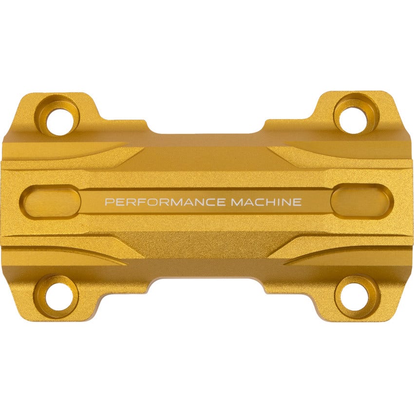 PM Supplemental Top Mount Clamp Adapter for Gauge Relocation 4 Harley