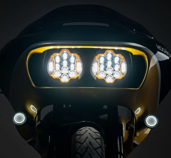Hogworkz Harley® Road Glide Silvertooth™ Performance LED Headlight Hogworkz Harley® Road Glide Silvertooth™ Performance LED Headlight