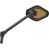 Drag Specialties Diamond Long Stem Adjustable Left Mirror for Harley