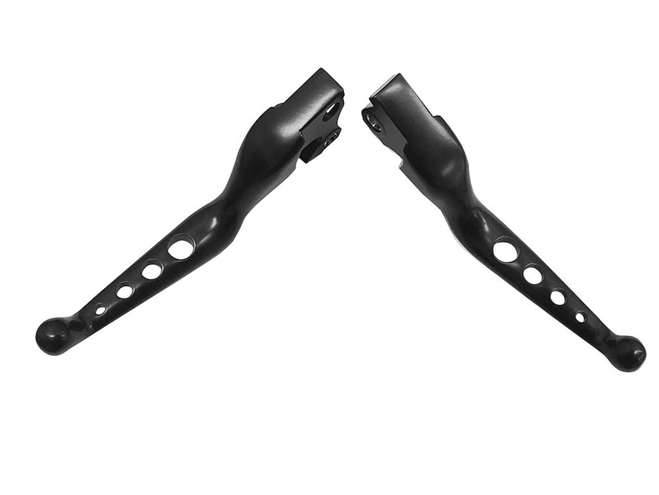 V-Factor 43088 Black 4 Hole Clutch & Brake Lever Set 2014-Up Harley Sportster