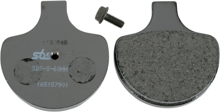 SBS Street Carbon Tech Organic Brake Pads for 1972-2025 Harley-Davidson Touring / Softail / Dyna / FXR / Sportster / V-Rod / FX Super Glide