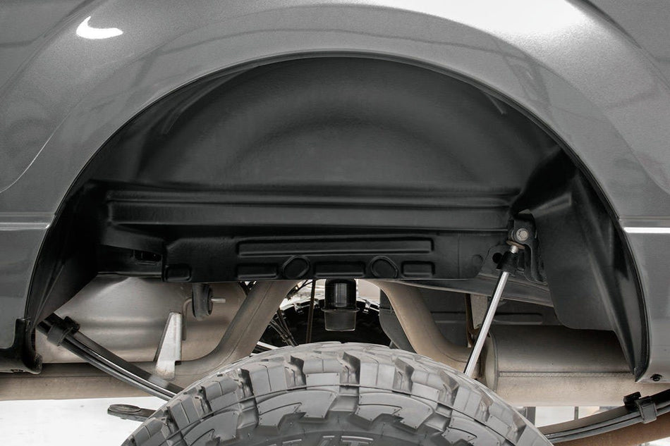 Rough Country 4515 Rear Wheel Well Inner Fender Liners Pair 2015-Up Ford F-150