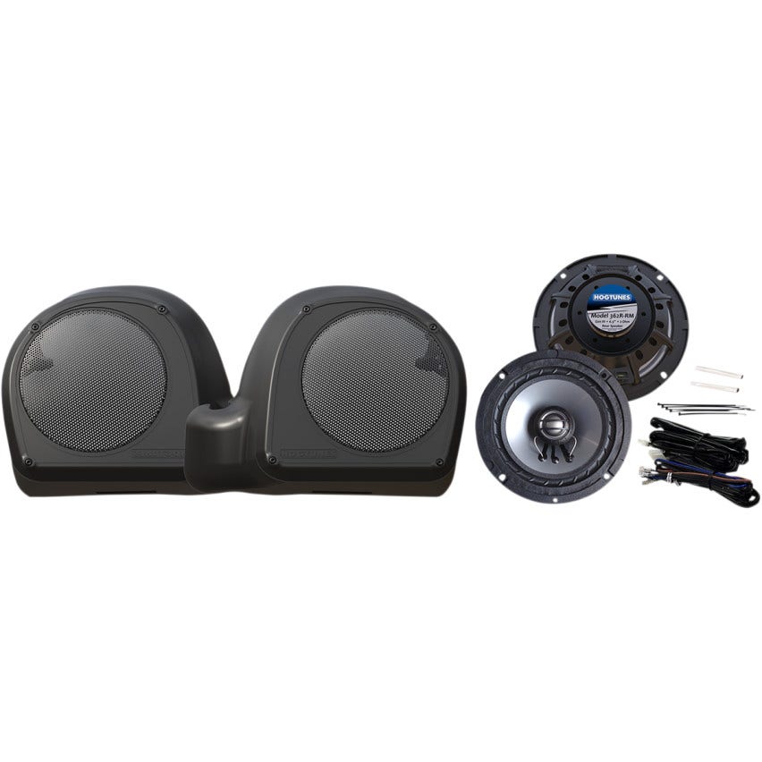 Hogtunes 6.5" 2 Ohm Lower Speaker kit for Harley Twin-Cooled Models 14-16