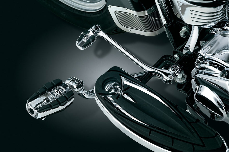Kuryakyn 4414 Chrome Zombie Toe Heel Shift Peg Harley Davidson (ea)