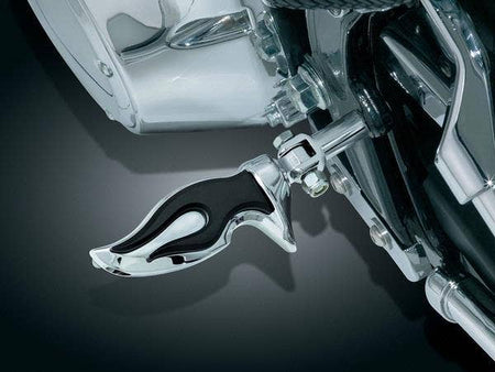 Kuryakyn 4416 Chrome Flamin' Pegs Male Mount Adapters Harley Goldwing Indian