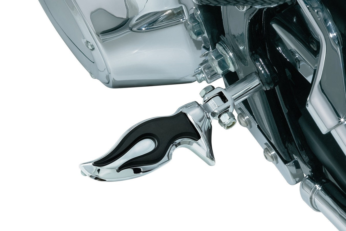 Kuryakyn 4416 Chrome Flamin' Pegs Male Mount Adapters Harley Goldwing Indian