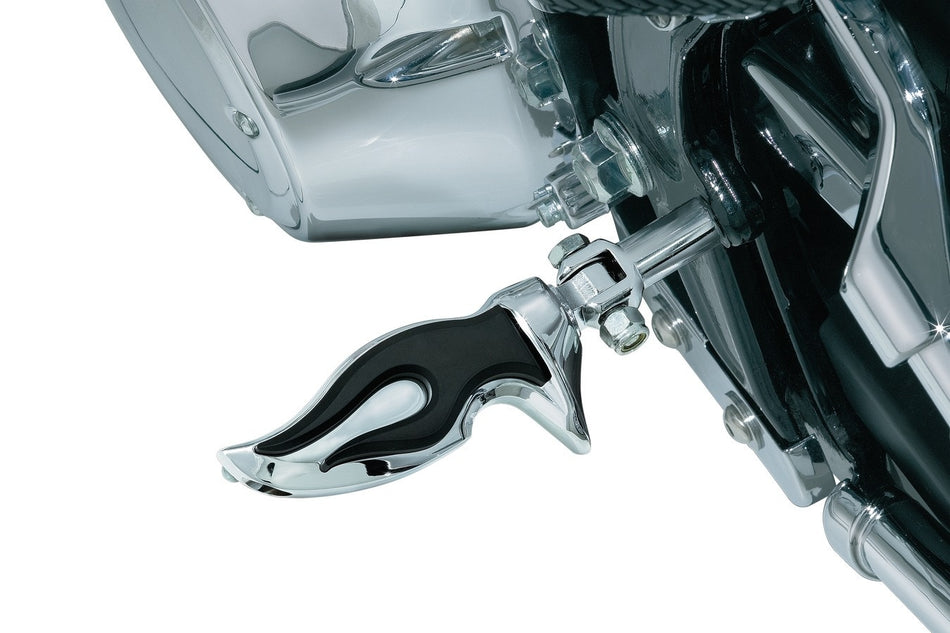 Kuryakyn 4416 Chrome Flamin' Pegs Male Mount Adapters Harley Goldwing Indian