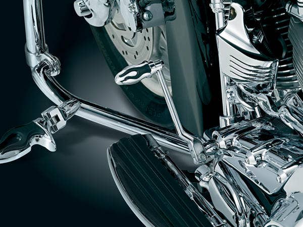 Kuryakyn Chrome Flamin' Shift Peg for Harley