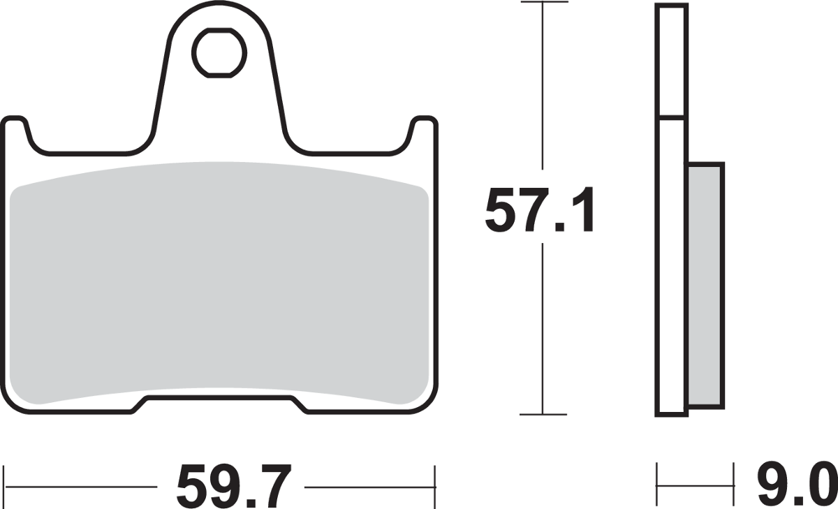 SBS Street Excel Sintered Brake Pads for Select 1983-2027 Suzuki Models