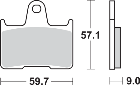SBS Street Excel Sintered Brake Pads for Select 1983-2027 Suzuki Models