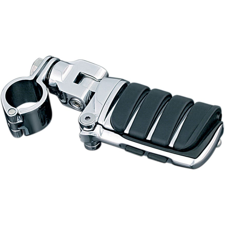 Kuryakyn Chrome Tour-Tech Cruise Clevis Mounts Switchblade Footpegs Quick Clamps
