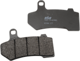 SBS Street Carbon Tech Organic Brake Pads for 1972-2025 Harley-Davidson Touring / Softail / Dyna / FXR / Sportster / V-Rod / FX Super Glide