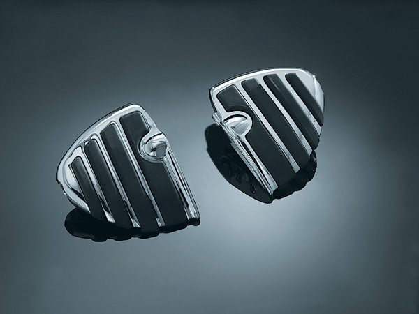 Kuryakyn Chrome ISO-Wing Mini Boards without Adapters Universal Fitment