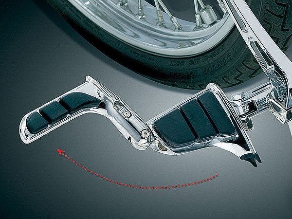 Kuryakyn 4467 Chrome SwingWing Pegs without Adapters Universal Fitment